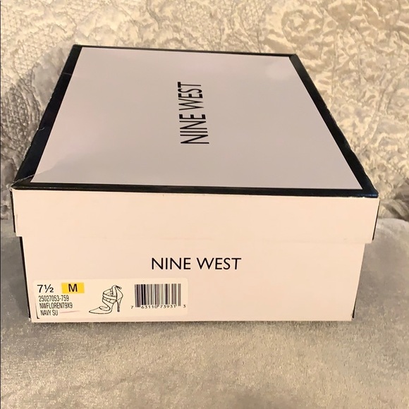 NINE WEST SEXY WOMEN’S FLORENT LEATHER PUMP - Picture 8 of 8